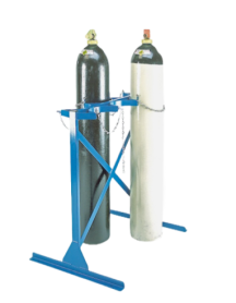 Heavy Duty Floor Cylinder Racks 305 - High-Capacity Double-Sided ...