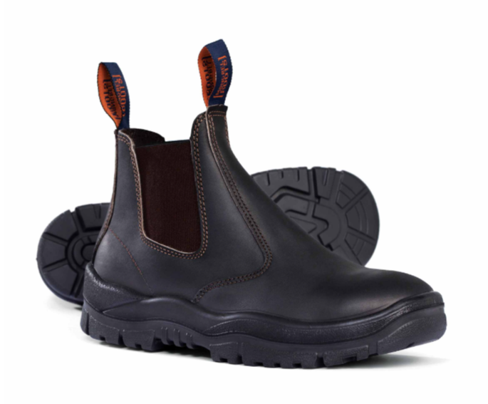 Mongrel Elastic Side Premium Boot — Brown (Non-Safety)