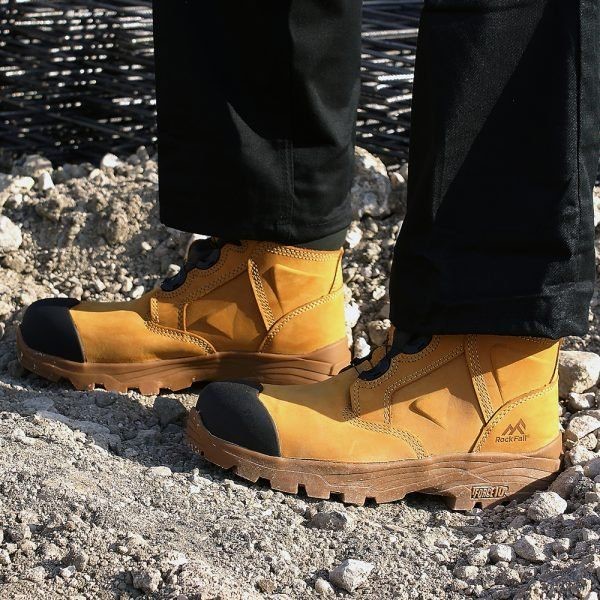 Rock Fall Safety Footwear