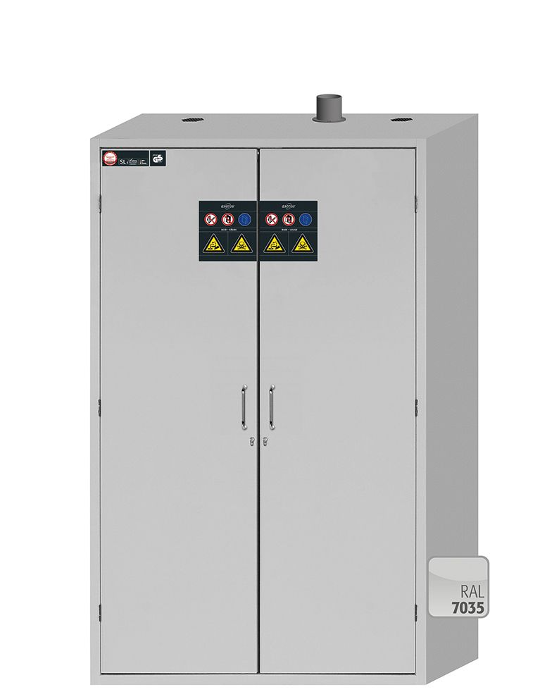 Asecos Chemical Storage Cabinet: Acids and Alkalis 