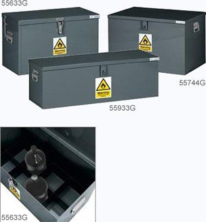 Grey Flammable Storage Cabinets