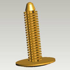 Fir Tree Buttons - Nylon