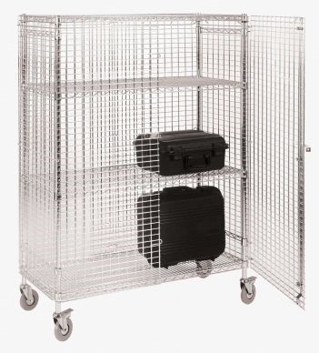 Features and Benefits of Chrome Wire Security Cages from Hall-Fast