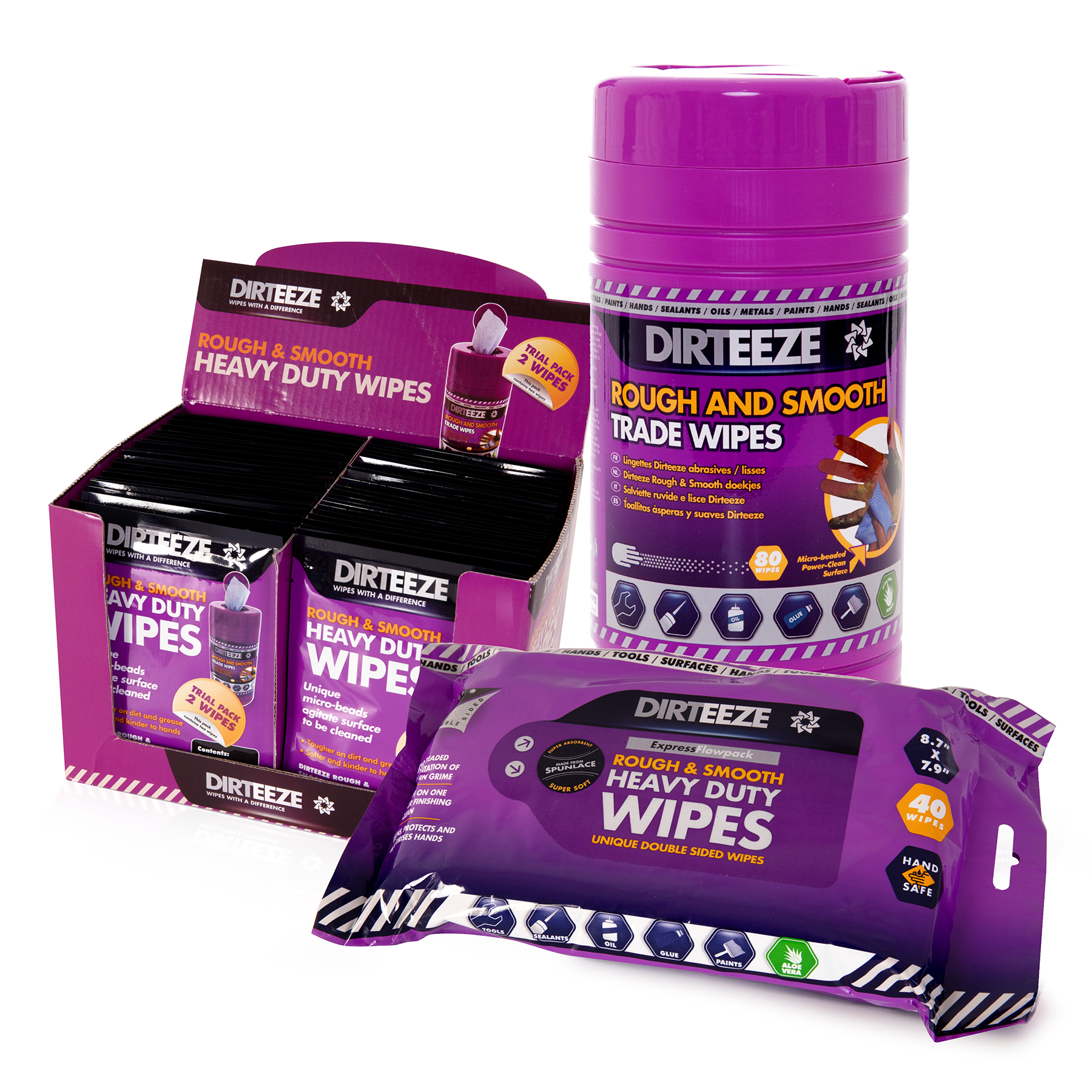 Dirteez Trade Wipes Mansfield