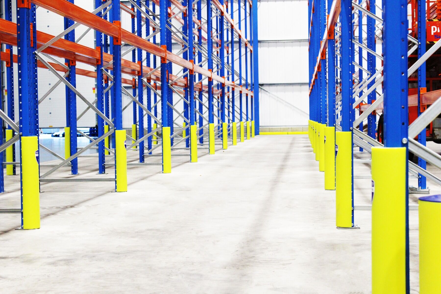 Rack Armour® in Birmingham: Pallet Racking Protection for the West Midlands Automotive Supply Chain and Multi-Modal Distribution Hub