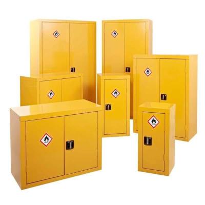 Yellow Mobile Flammable Storage