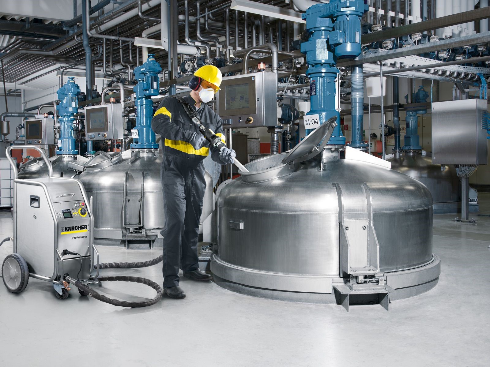 Manufacturing Equipment Cleaning